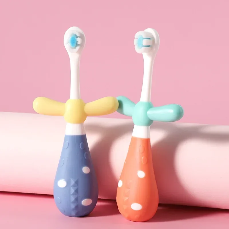 Cepillo de dientes manual para niños 1-6 años, suave y bonito - imagen 4