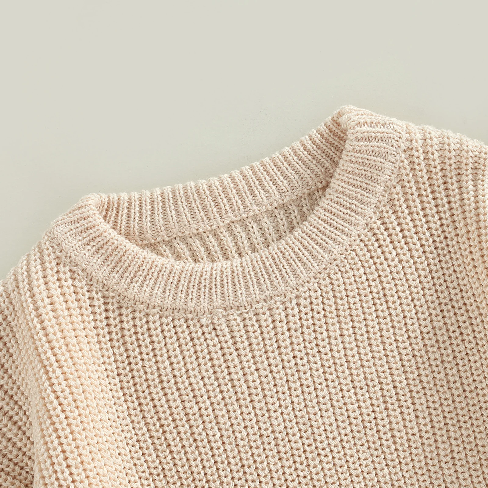 VISgogo jersey de bebé cuello redondo manga larga otoño invierno - imagen 5