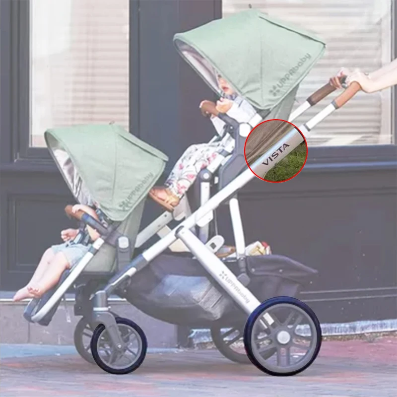 Neumático de rueda delantera Uppababy Vista para cochecito sin cámara - imagen 2
