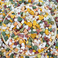 Grava natural para pecera – Sustrato decorativo de jardín