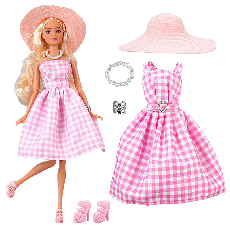 Abrigo de moda y conjunto completo para niña - imagen 4