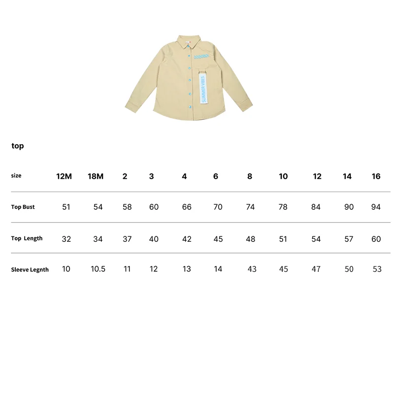 Camisa niño verano vibraciones