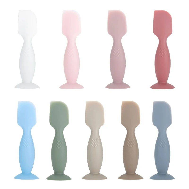 Espátula aplicadora de crema de pañales - Silicona suave para bebé - imagen 4