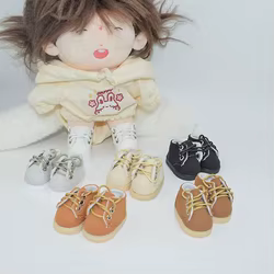 Zapatos de cuero para muñecas articuladas estilo casual