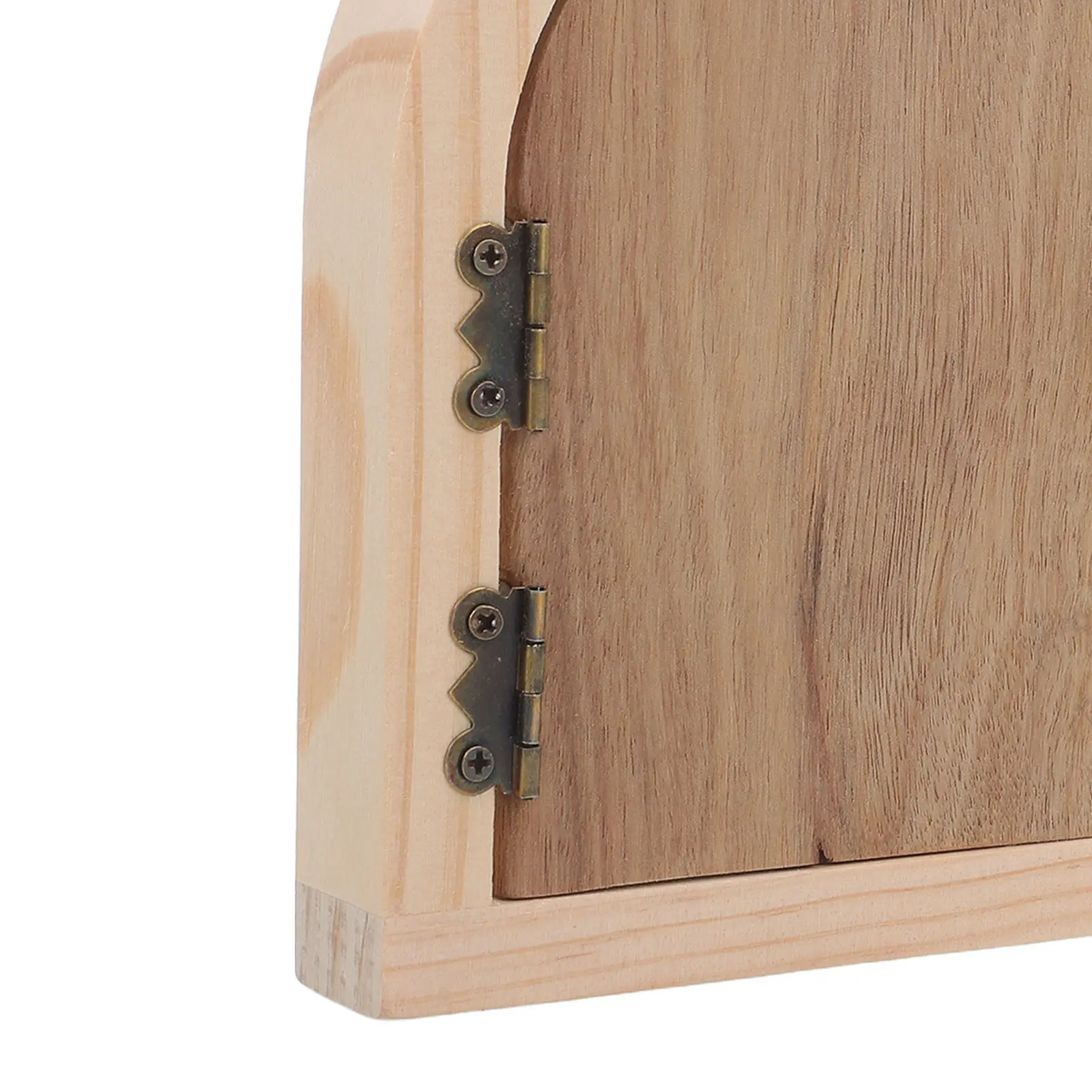 Protector de enchufe con luz nocturna y placa de madera hada - imagen 2