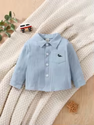 Camiseta manga larga suave para bebé recién nacido