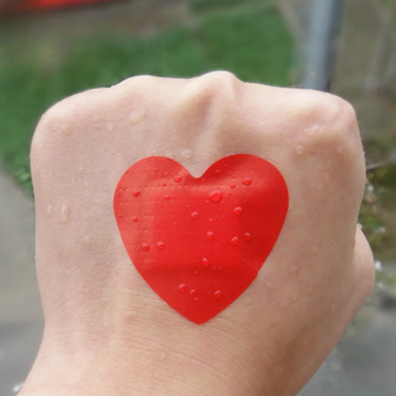 Vendaje corazón impermeable frontal