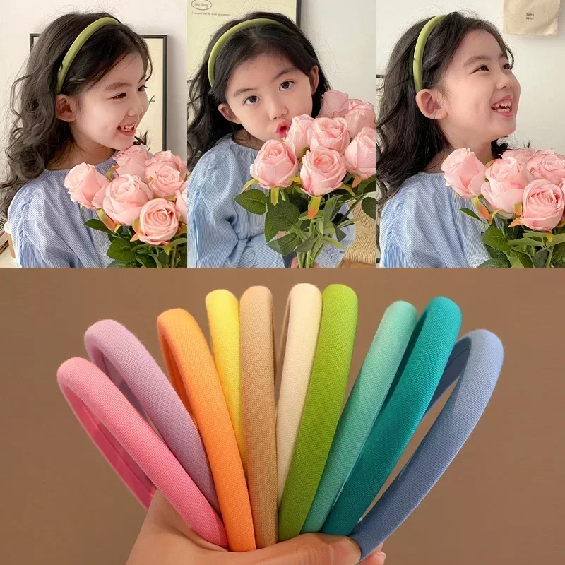 Diadema para niñas – Diseño sólido clásico - imagen 5