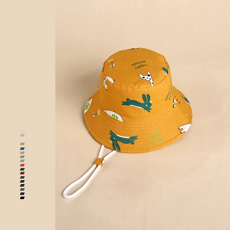Gorra solar infantil con dibujos animados – Protección UV para niño - imagen 3