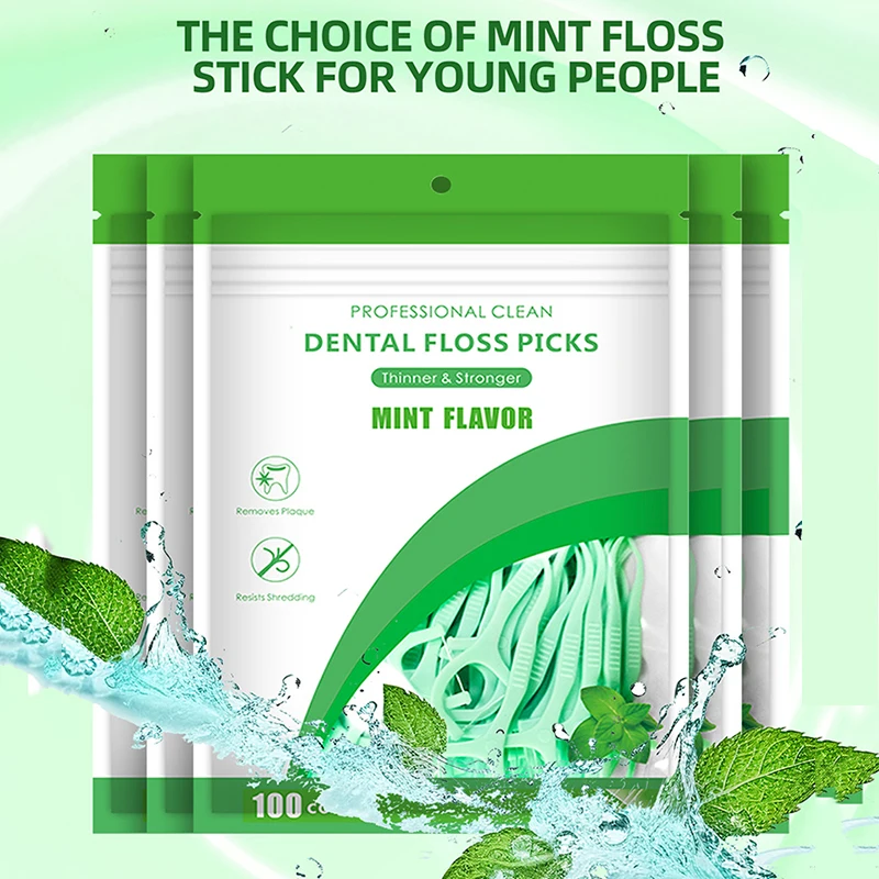 Hilo dental menta con sabor refrescante para higiene bucal diaria - imagen 5