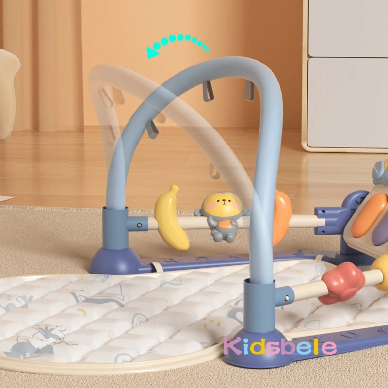 Alfombra de juego musical para bebés con centro de actividades - imagen 4