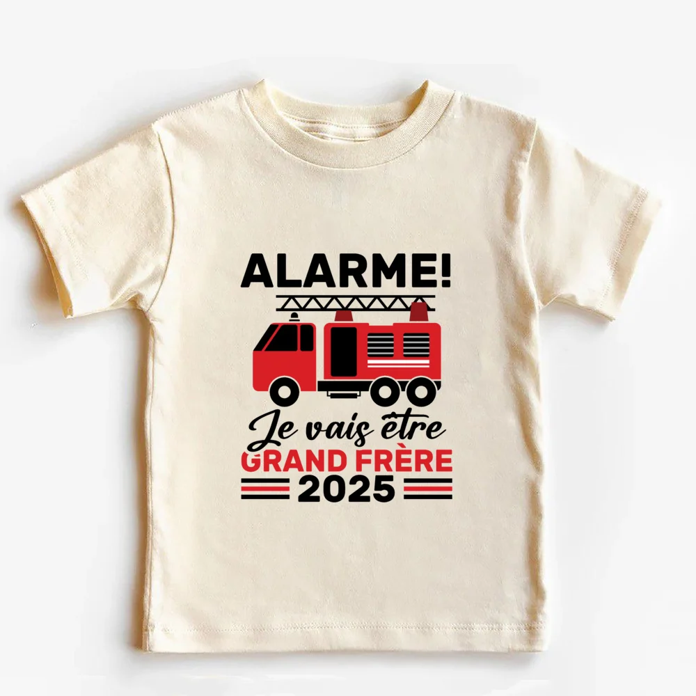 Camiseta niño manga corta verano – Algodón retro infantil - imagen 4