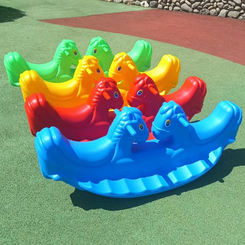 Balancín infantil de animales tipo caballito para jugar y rebotar - imagen 5