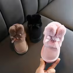 Botas invernales antideslizantes para niña – Forro polar suave