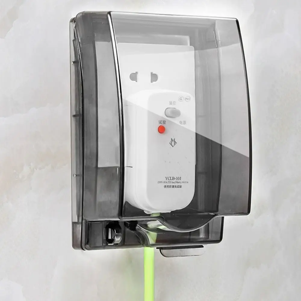 Tapa autoadhesiva para enchufe eléctrico estanca con protección baño - imagen 3
