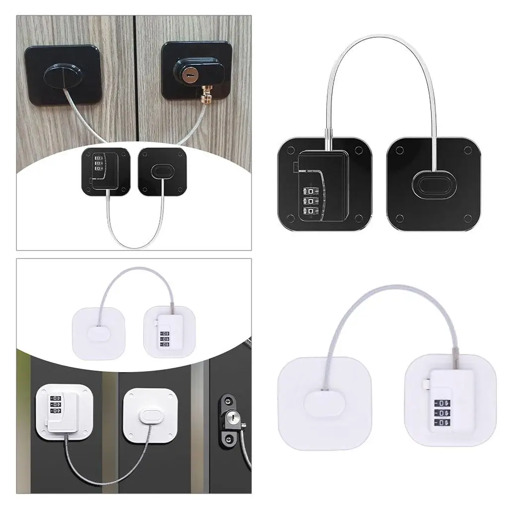 Cerraduras de seguridad para frigorífico con combinación sin llaves - imagen 2