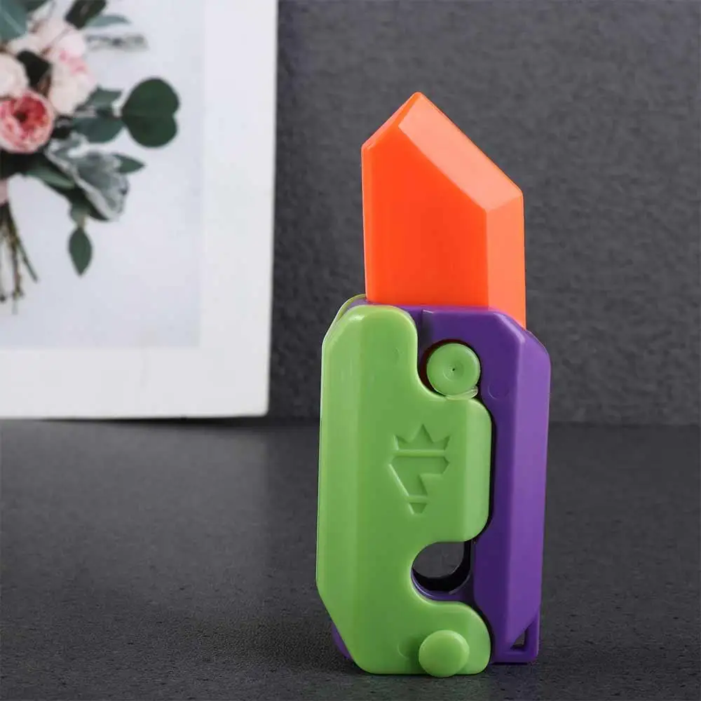Zanahoria de gravedad 3D en múltiples ángulos mostrando detalles