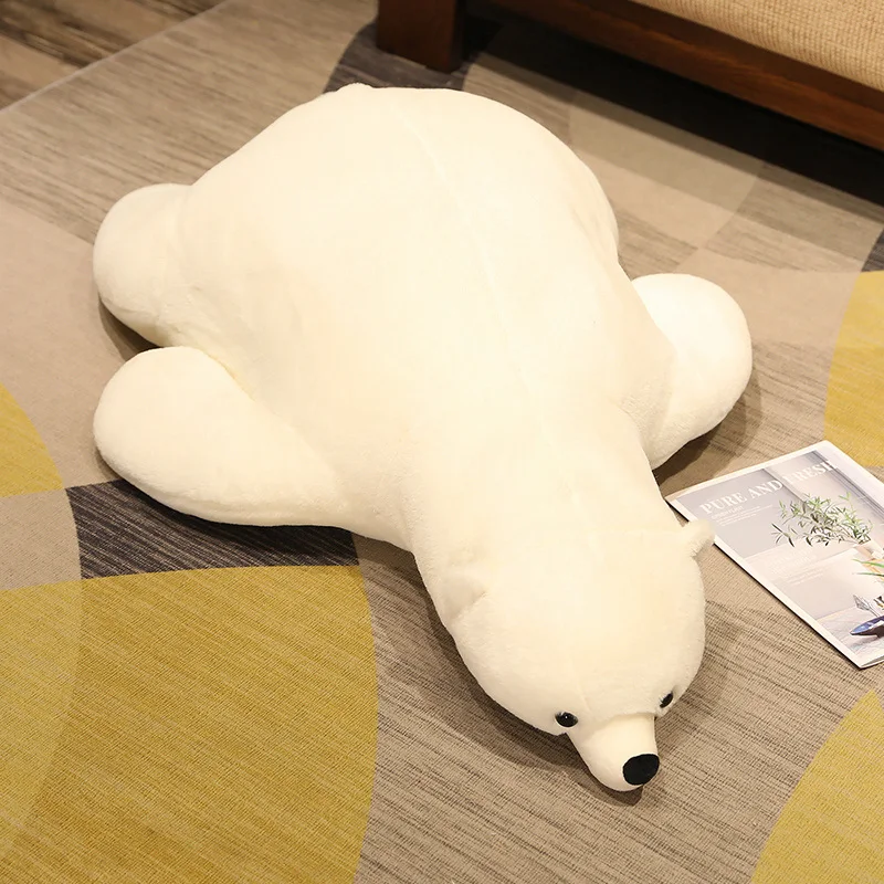 Peluche de oso polar blanco gigante – cojín decorativo para regalo - imagen 5