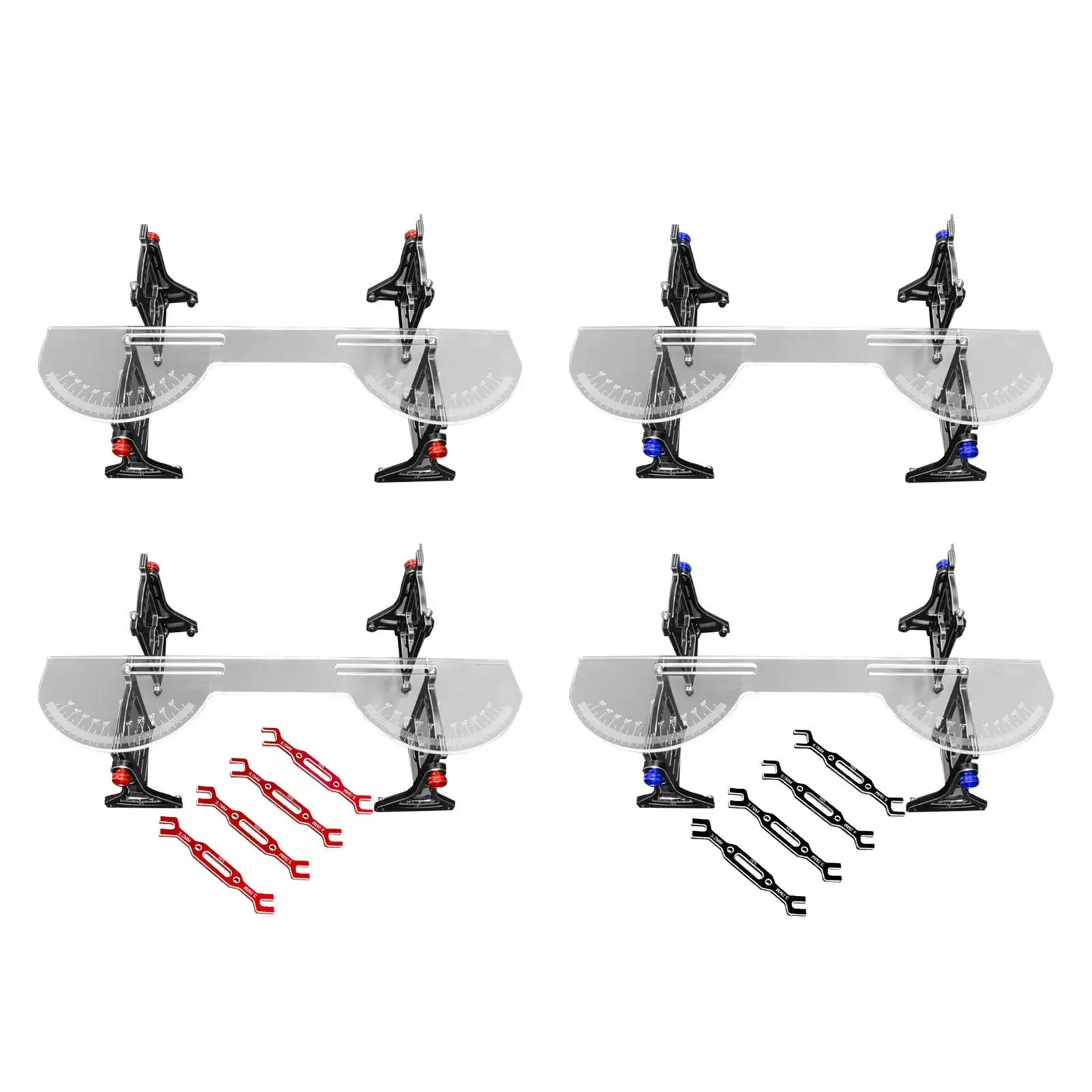 Medidor de camber en aleación de aluminio para coches RC - imagen 2