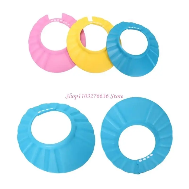 Gorro de baño ajustable para bebés y niños – Lavado cómodo - imagen 4