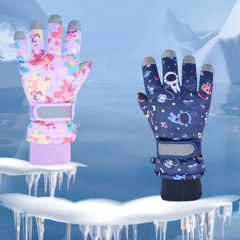 Guantes impermeables de invierno para niños – Cálidos y resistentes - imagen 4
