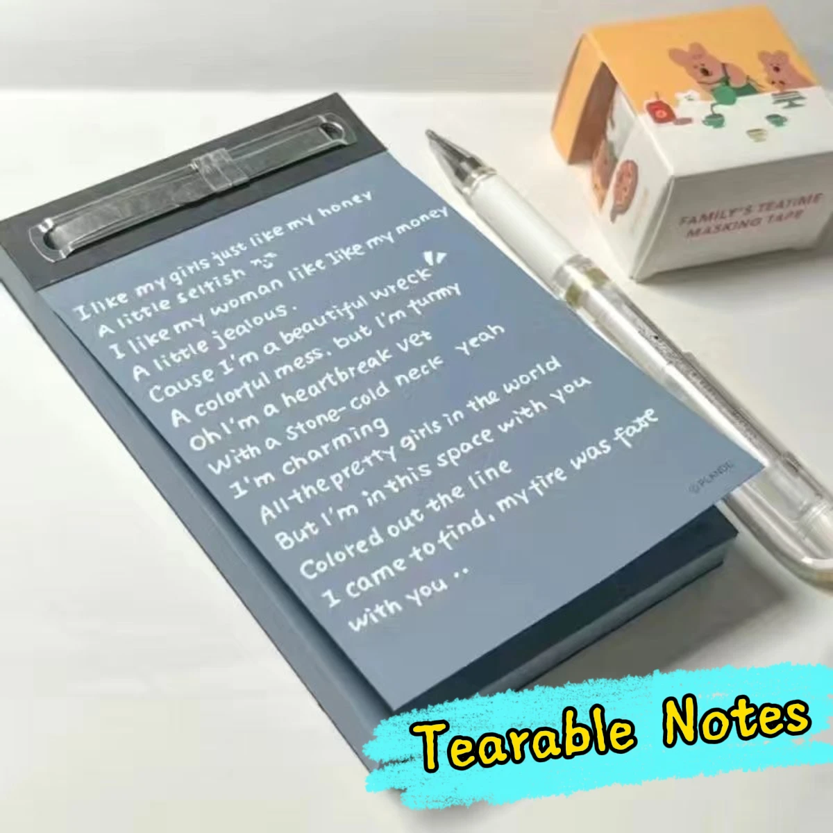 Plande Bloc de notas en blanco - cuaderno de bolsillo para estudio