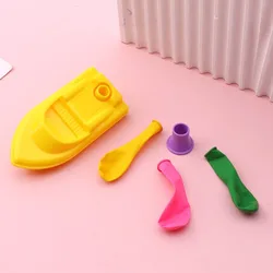 Juguete de baño educativo con barco a motor y experimento