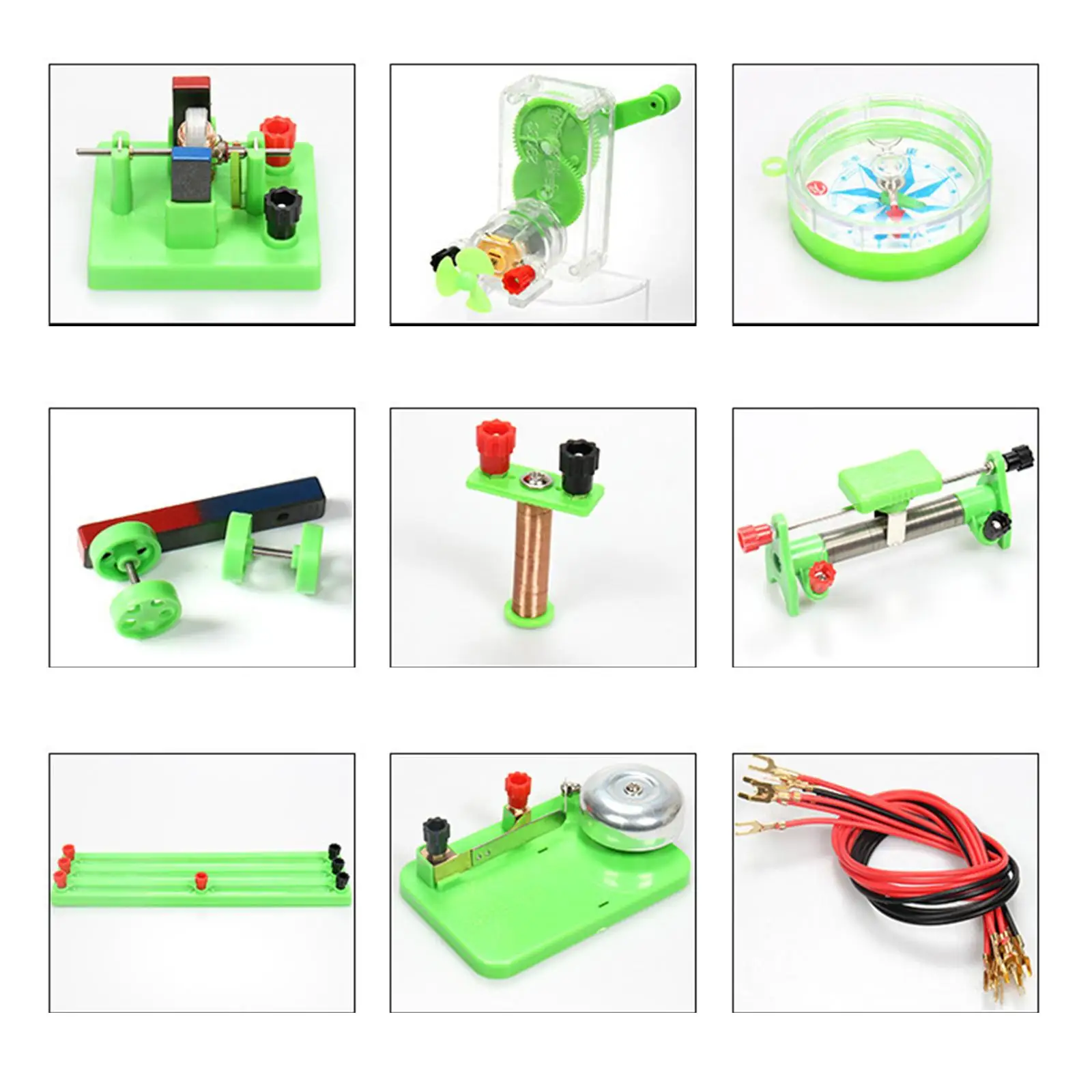 Kit de circuito eléctrico para secundaria, juguete educativo - imagen 2