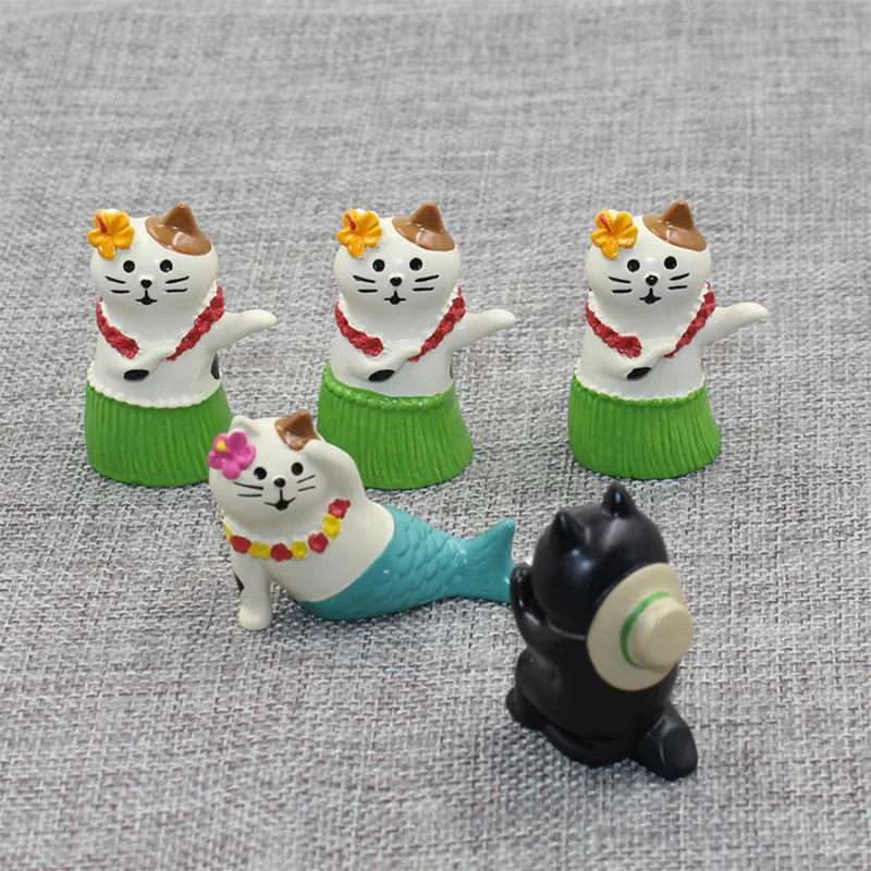 Gato negro de resina – Figura decorativa artesanal para bodas