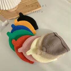 Gorro de lana con orejeras para bebé y niña – Térmico invierno