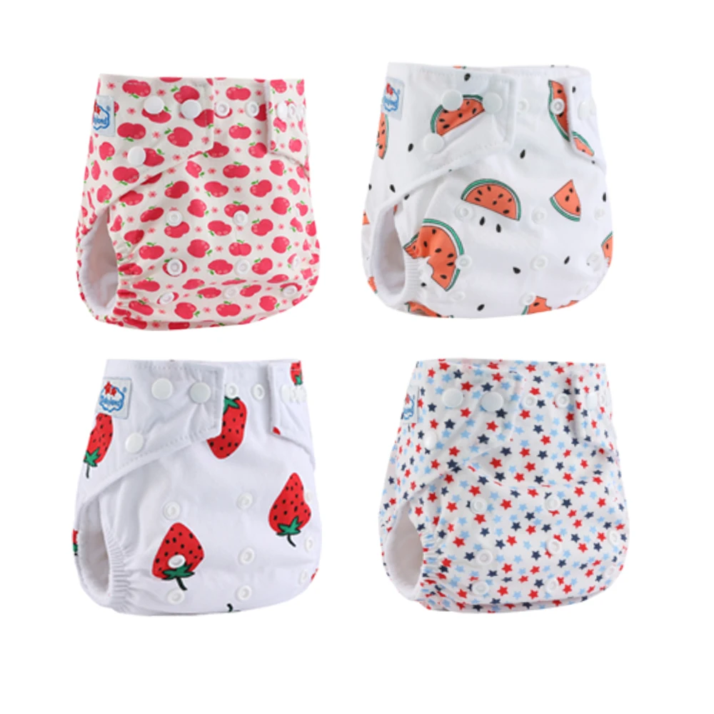Pañales de tela reutilizables absorbentes y antifugas para bebé