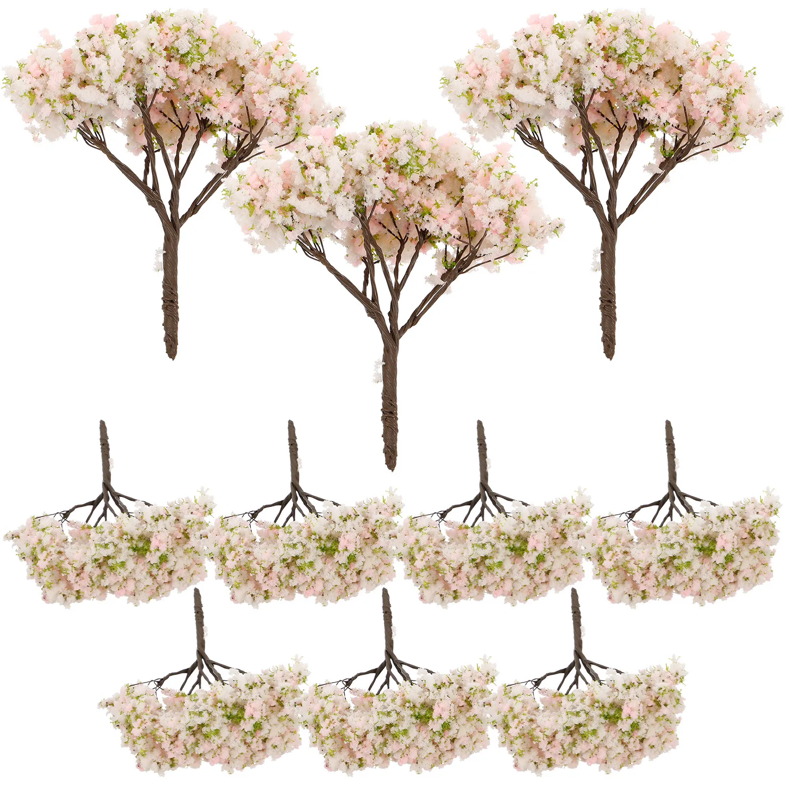 Mini árboles artificiales de flor de cerezo