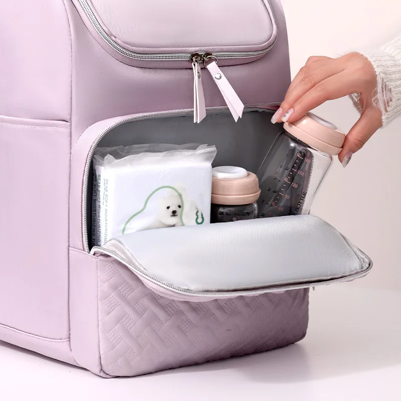 Bolsa de pañales de viaje para bebé con gran capacidad - imagen 3