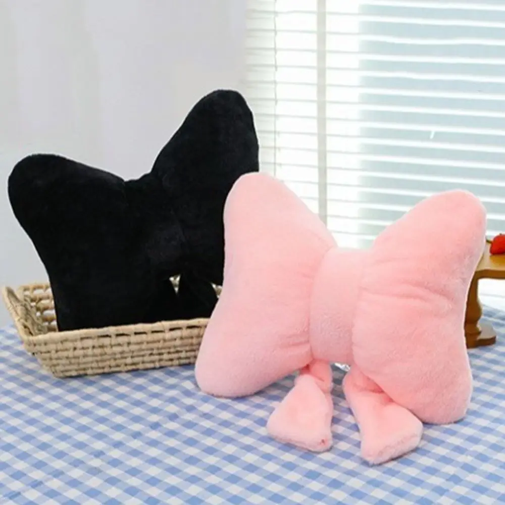 Almohada de peluche con lazo para asiento infantil suave cómoda - imagen 4