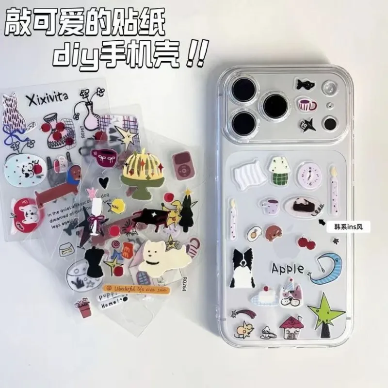 Pegatinas DIY impermeables para decorar cuadernos y portátiles - imagen 5