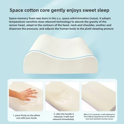 Almohada infantil transpirable para siesta – Algodón suave para niños y bebés
