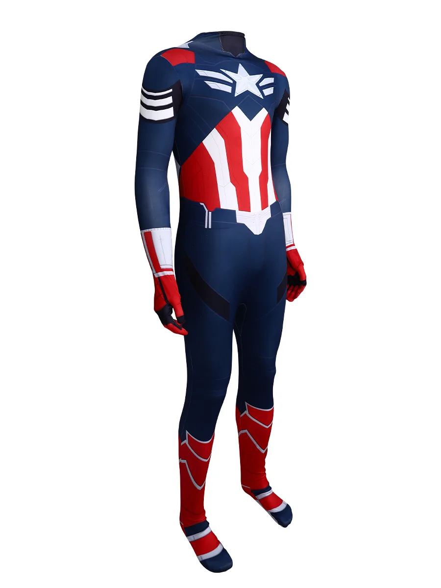 Disfraz adulto Capitán América – Traje completo Halloween - imagen 2