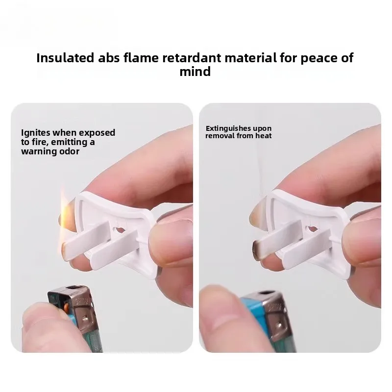 Protector de enchufe antiimpacto con seguridad para niños