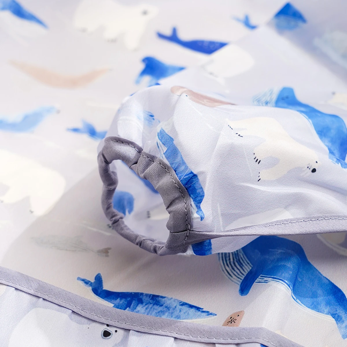 Babero impermeable para bebés con manga larga y delantal - imagen 4