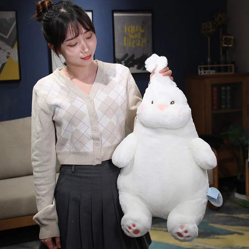 Peluche conejo suave de orejas largas esponjoso para niños - imagen 5