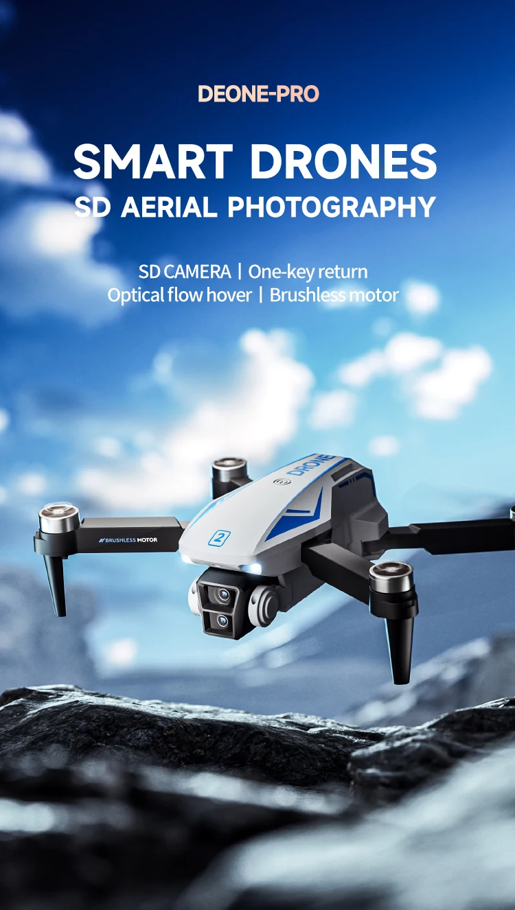 Dron en acción