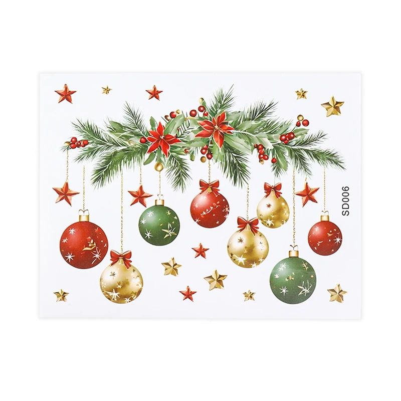 Adhesivo de baño navideño con diseño navideño