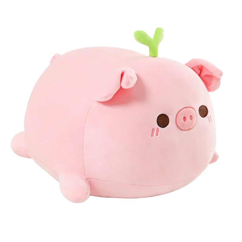 Vista del peluche en rosa