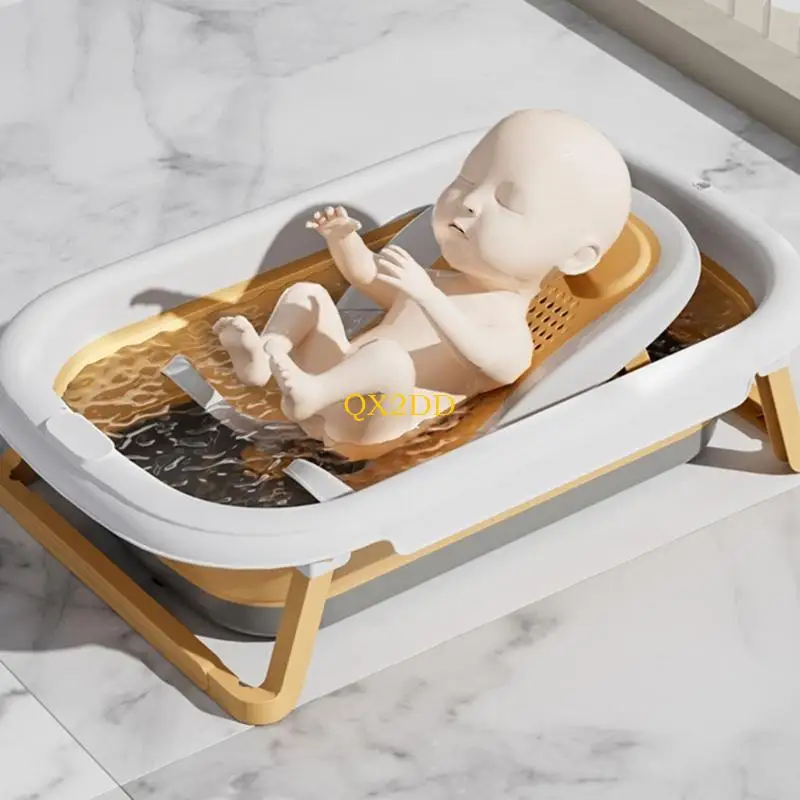 QX2D herramienta de lavado de bebés con soporte plegable para bañera - imagen 3