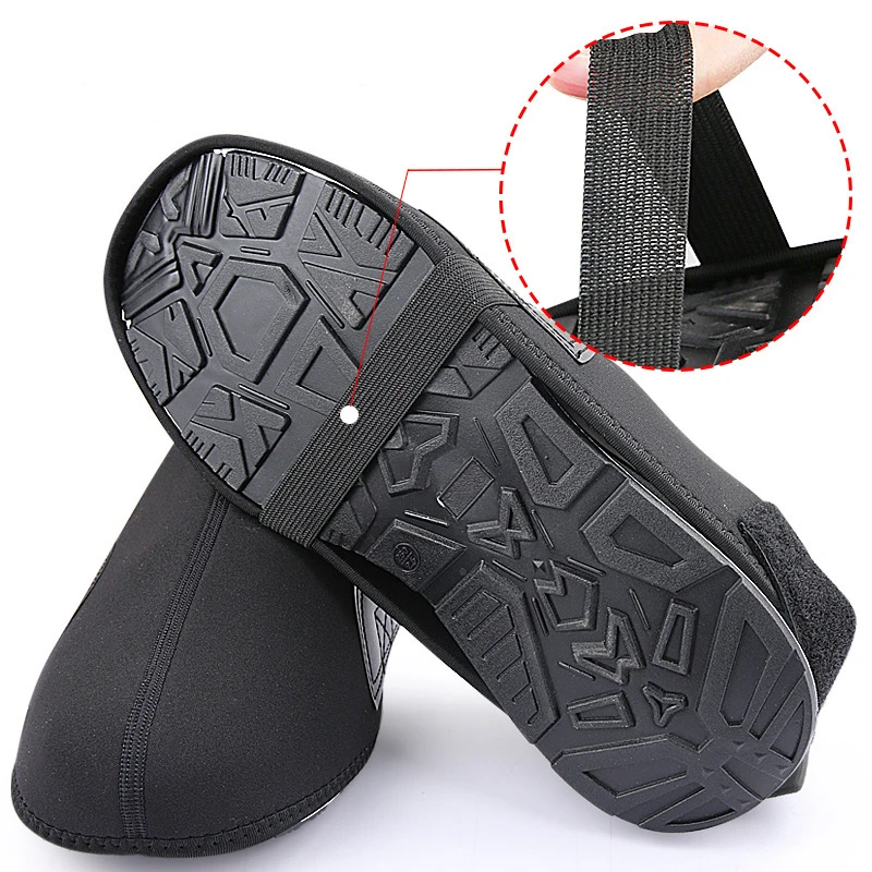 Fundas para botas de esquí impermeables y cálidas, doble capa - imagen 5