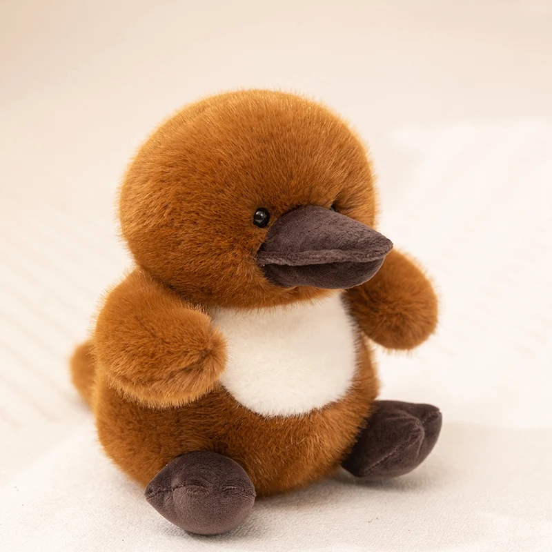 Peluche de ornitorrinco esponjoso estilo tierno, pato suave - imagen 3