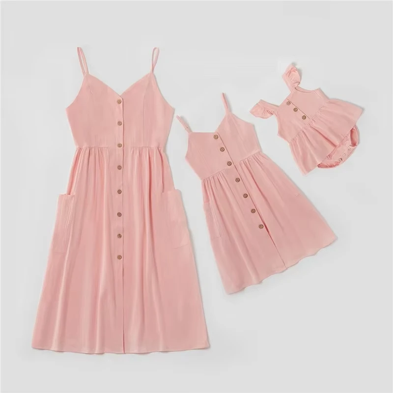 Vestido madre e hija a juego para mujer y niña