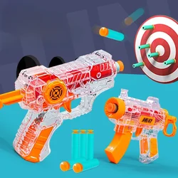Pistola de tiro AK47 para niños - Balas EVA suaves, juego interior