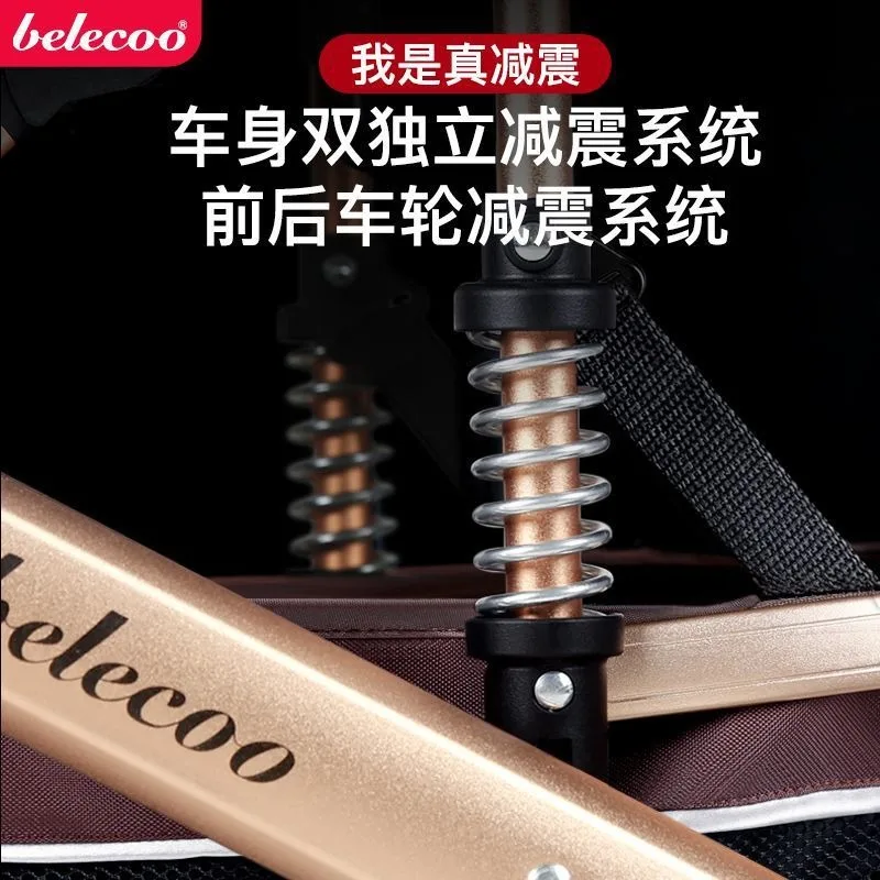 Cochecito plegable ultraligero reclinable para viajes - imagen 5