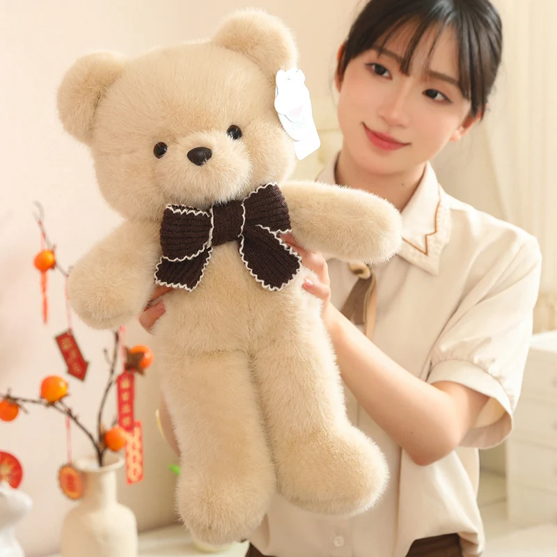Peluche oso tierno para bebé, regalo cumpleaños y Navidad - imagen 3